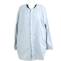여성 바람막이 경량 아우터 바스락 지퍼 베이직 코트 파스텔 라이트블루 무지캐주얼 데일리웨어 편안하게입