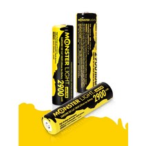몬스터라이트 2900mAh 삼성 18650 배터리 보호회로내장/리튬이온배터리/리튬이온충전지/ICR18650/INR 18650/18650충전지 ML2900BA 124350, 18650 배터리-2900mAh 단품