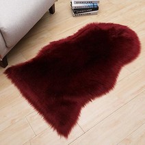 카펫rug 인조 양가죽 카펫 모조 울 소파 의자 매트 부드러운 긴 머리 매트 물고기 모양 불규칙