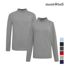 [역시즌] 몽벨 공용 씬 모크넥 긴팔티