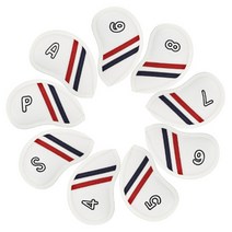 플랜와이 골프 아이언커버 세트, 태극라인 화이트