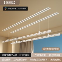 자동 미니 스텐 베란다 행주 대형 전동건조대 매립형 히든 가정용 승강수축 리모콘 스마트 빨래건조대, 30 투 스틱24베이지풀히든미카엘
