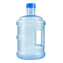 CBay 5L 순수한 물 플라스틱 버킷 순수 물병 저그 재사용 야외 캠핑 미네랄 워터 저장 버킷 식품 등급 디스펜서 대용량 스포츠 물병, As shown