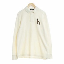 해지스 헤지스 크림 면혼방 로고카라티 남자 M [100] 9308