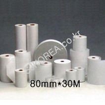 80mmx30m 환자 혈압측정 결과 프린터 용지 열처리 영수증 즉석카메라 카드단말기