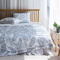 한 여름의 고급이불 인견 100% 해밀홈 올리브 스프레드겸 이불