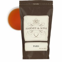 Harney Sons 현미녹차 50개입 주머니 USA 미국, 50 Count (Pack of 1), Vanilla and Caramel flavors