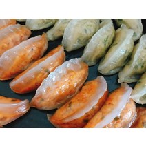 26년전통 맛집 감자피 쫀득한 투명 고기 김치 새우 만두 왕만두 대구납작만두 분식 술안주, 투명새우만두1팩