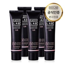 메디 랩 다마스크 장미 블랙로즈 핑크톤업 광채 블로썸 선크림 SPF 50+ / PA++++ (주름개선 미백 자외선 차단 3중 기능성), 5개, 60g
