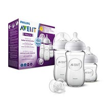 독일 직구 필립스 AVENT SCD303/01 천연 선물 세트 유리 투명-17755, 보관 컵과 번들