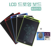 LCD 전자드로잉패드+리튬건전지증정 유아드로잉패드 칼라드로잉보드 스마트 스케치 그림보드 낙서보드 그림판 전자 메모장 터치패드, 블랙, LCD 드로잉패드