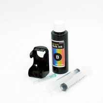 삼성 SCX-1770F INK-M75 INK-C75 하이잉크 리필키트, 블랙충전세트, 1개