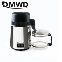 증류기 소주 와인 증류수 양조 dmwd 순수 4l 치과 기계 필터 스테인레스 스틸 전기, 220-240v, 우리를, 듀얼 디스플레이