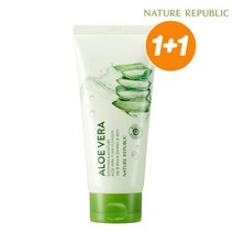 네이처리퍼블릭 [네이처리퍼블릭](1+1) 수딩 앤 모이스처 알로에 베라 폼 클렌저, 단일옵션 PK3408