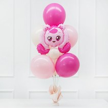 풍선스탠드세트 [하츄핑] 캐치티니핑[룸파티장식 파티용품 강남헬륨 당일배송 이벤트], 선택안함