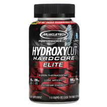 머슬테크 Hydroxycut 하이드록시컷 하드코어 엘리트 110캡슐, 1개, 기본