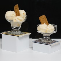 아포카토잔 아포가토잔 아이스크림잔 요거트컵 넓은입구컵 소스잔, 225ml, 1개