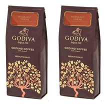 고디바 그라운드 분쇄 원두 커피 가루 헤이즐넛 283g 2팩 Godiva Ground Coffee Hazelnut