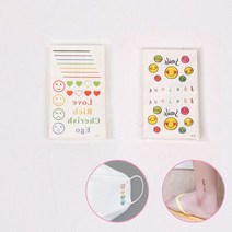 물전사 타투 마스크 꾸미기 스티커 30종 A/B DD-10807, A, 옵션선택