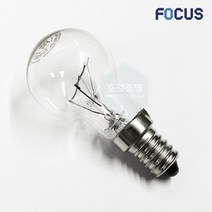 미니크립톤 백열등 60W TN G30, 전구색(노란빛), 포커스미니크립톤60W(E14)