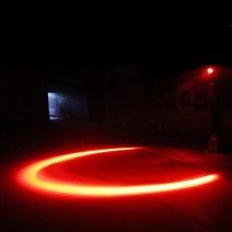 중장비 안전등 경고등 사고방지 미니 지게차 위험 조명 DC 12V-100V 48v 8w LED 안전 경고등 빨간색 U, 02 빨간