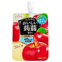 타라미 맛있는 곤약 젤리 사과 맛 150g × 6 개