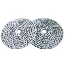 연마 다이아몬드 습식 연마 패드 화강암 석재 콘크리트 대리석 청소 및 연삭 용 연삭, 2000년, 5인치