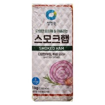 청정원 스모크햄, 1kg, 1개