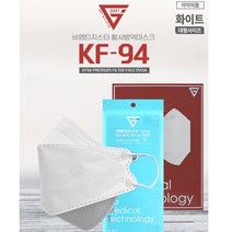 비엠티지스타 KF94 황사방역 대형 화이트 50매