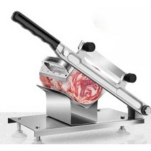 냉동육 작두 수동 슬라이서 육절기 절단기 떡칼 고기, 슬라이서1
