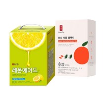 담터 레몬에이드믹스 80T +공차 허니자몽블랙티 20T