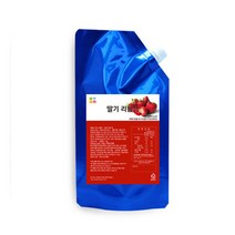 오붐 딸기 리플잼 1kg, 1개