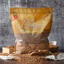 두보식품 갈색가바 찰현미 3kg / 21년 햇곡, 1봉