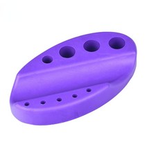 타투용품 실리콘 문신 펜 홀더 마이크로블레이딩 안료 잉크 컵 스탠드 메이크업 액세서리 영구 DIY 도구, [03] Purple