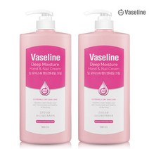 [C2Y] 바세린24h 딥 모이스춰 대용량 핸드앤 네일크림 500ml 2개, 단품