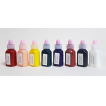 실리콘 안료/염료/조색제/ 20ml / 8색상 중, 실리콘조색제 20ml 청색