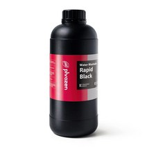 3D프린터 레진 PHROZEN 3D 프린터 물 세탁 가능한 래피드 블랙 레진 405nm LCD UV 경화 광중합체 수지, 블랙._1 KG
