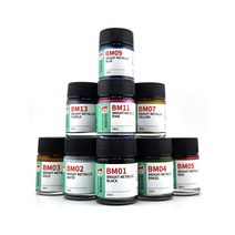 IPP 아이피피 브라이트 메탈릭 18ml - 가이아노츠 대응 락커 병도료 도색, BM06 브라이트 메탈릭 오렌지
