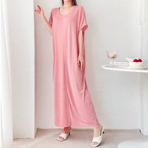 마이시즌 여성 비주 골지 롱 원피스
