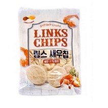링스 새우칩 1kg 스낵, 4개