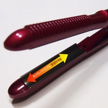 반달고데기 뿌리볼륨 매직기 c컬 앞머리 볼륨 고데기 미용실 전문가용, YB-2300R