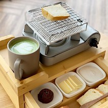 만넨 세라믹 캠핑 석쇠 4 size, 소