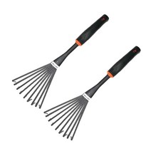 룸804 텃밭 낙엽제거 잡초제거 갈퀴 원예 텃밭가꾸기 호미 쟁쇠 쇠갈퀴 삽 정원 가꾸기, 2개