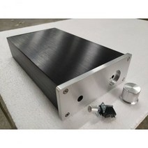 BRZHIFI 파워 앰프용 알루미늄 케이스 BZ1506 시리즈, Black