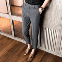 kirahosi 명품스타일 남자 캐주얼정장바지 9부 슬림핏바지 94호 ATkws18