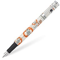 Sheaffer Pop Star Wars Death Fountain Pen with Chrome Trim and Medium Nib, 만년필, 스타워즈 - BB-8