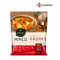 비비고 두부김치찌개, 460g, 4개