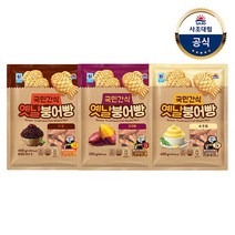 [사조대림] [대림냉동] 단팥붕어빵 400g x1개 +슈크림 붕어빵 400g x1개 +고구, 1개