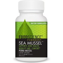 푸드사이언스 초록잎 홍합 1000mg 180캡슐 / FoodScience Sea Green Lipped Mussel 180 Capsules