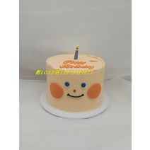 촬영용 모형케이크 케익 장식 파티 생일 소품, 3 잉크그린, 6인치